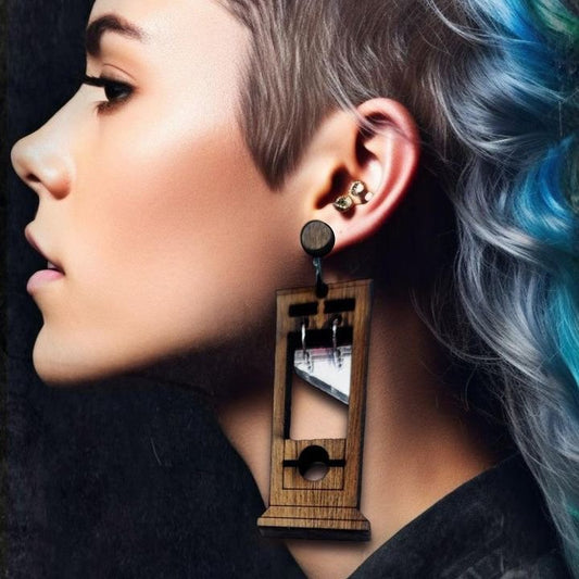 Guillotine Dangle Earrings