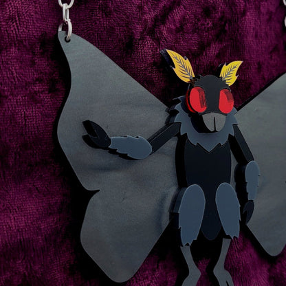 Mothman Necklace