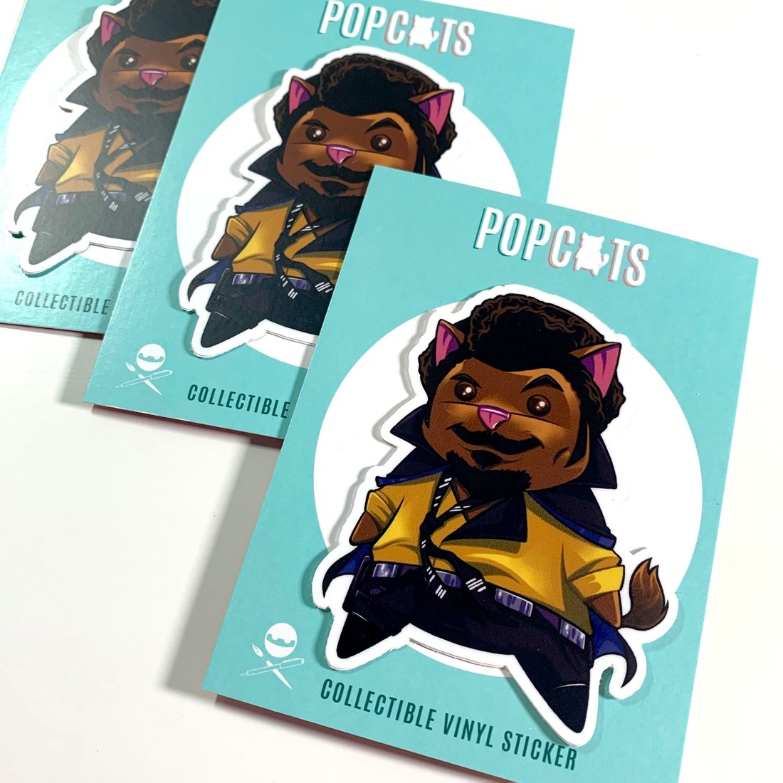 Lando Calrissian - PopCat Vinyl Sticker