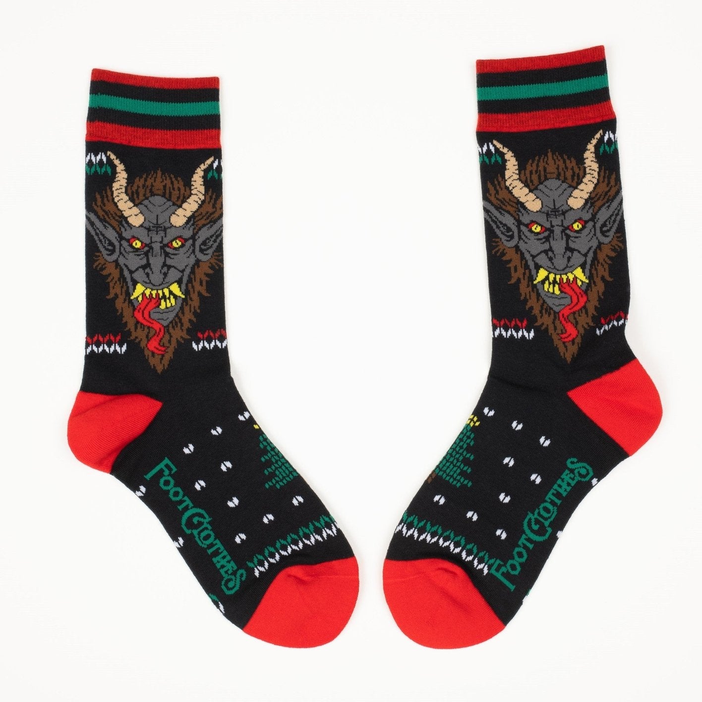 Krampus Sweater Crew Socks