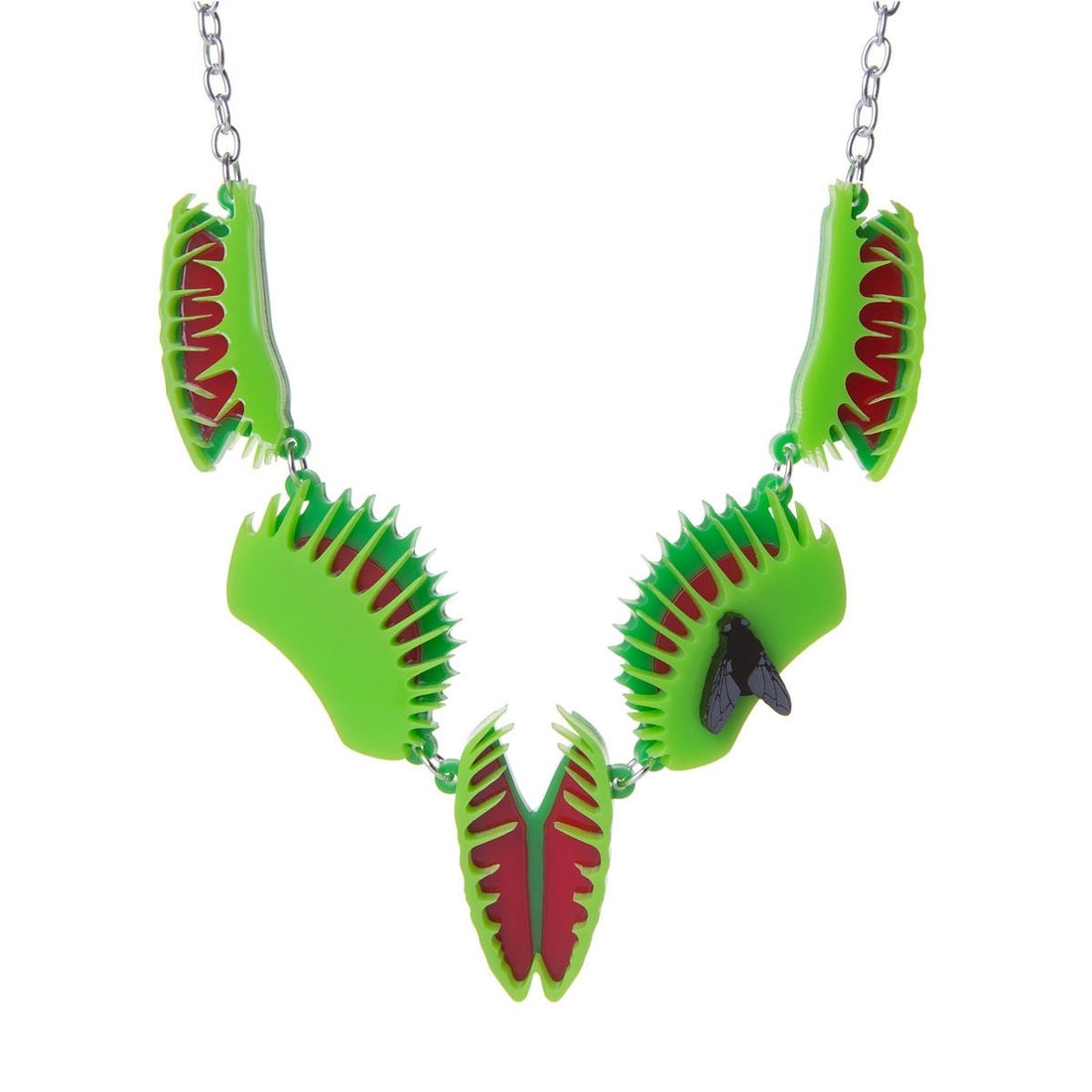 Venus Flytrap Necklace